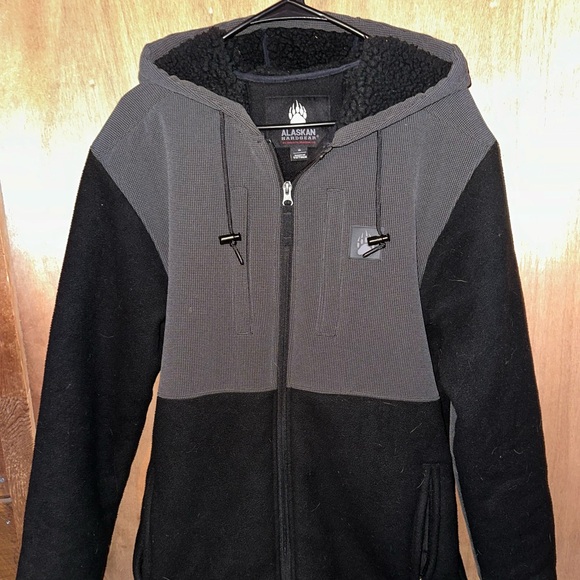 Other - Deluth fleece zip up jacket with hood. Only worn a couple times